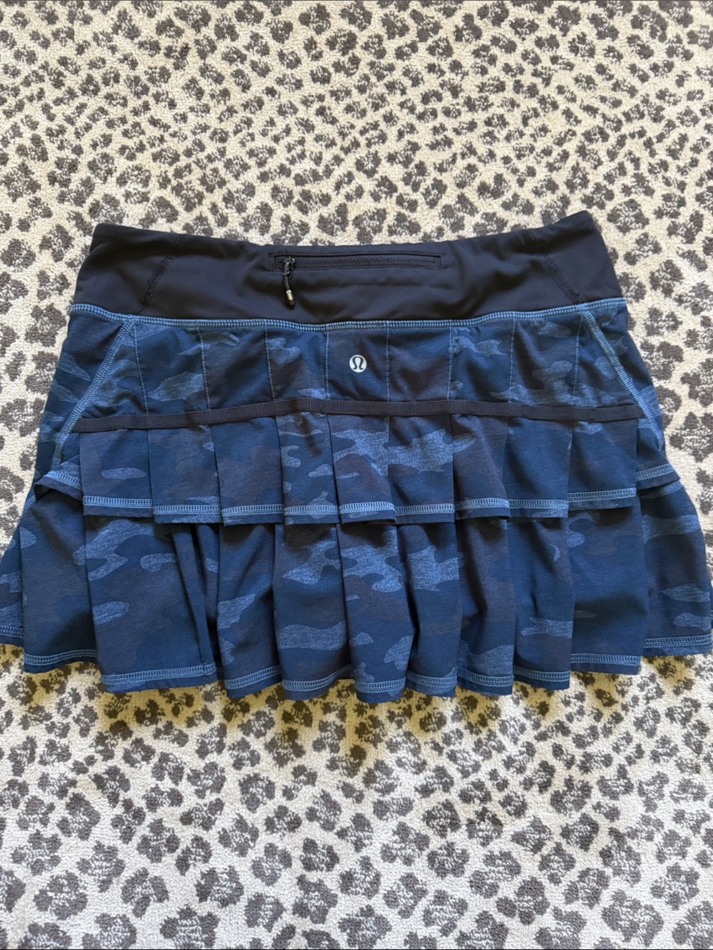 lululemon athletica Navy Camo Mini Skort - Picture 9 of 11